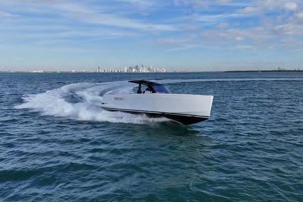 Running past the Miami skyline